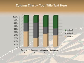 Mark Circle Closeup PowerPoint Template