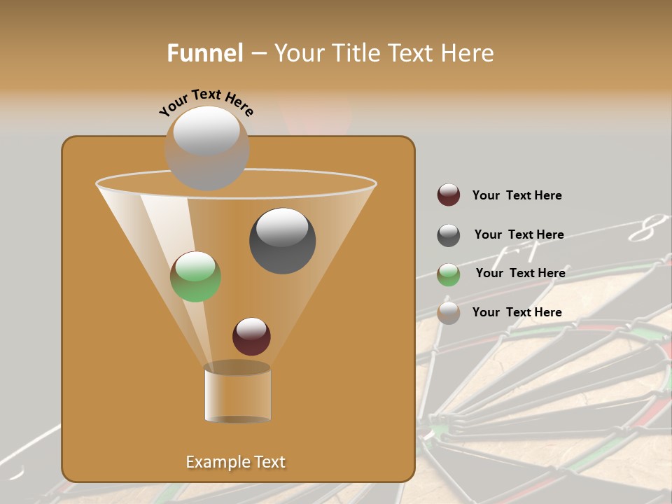 Mark Circle Closeup PowerPoint Template
