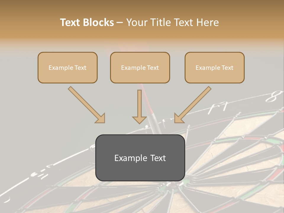Mark Circle Closeup PowerPoint Template