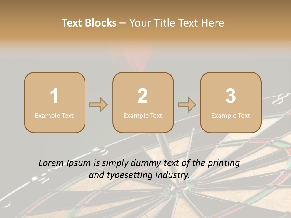Mark Circle Closeup PowerPoint Template
