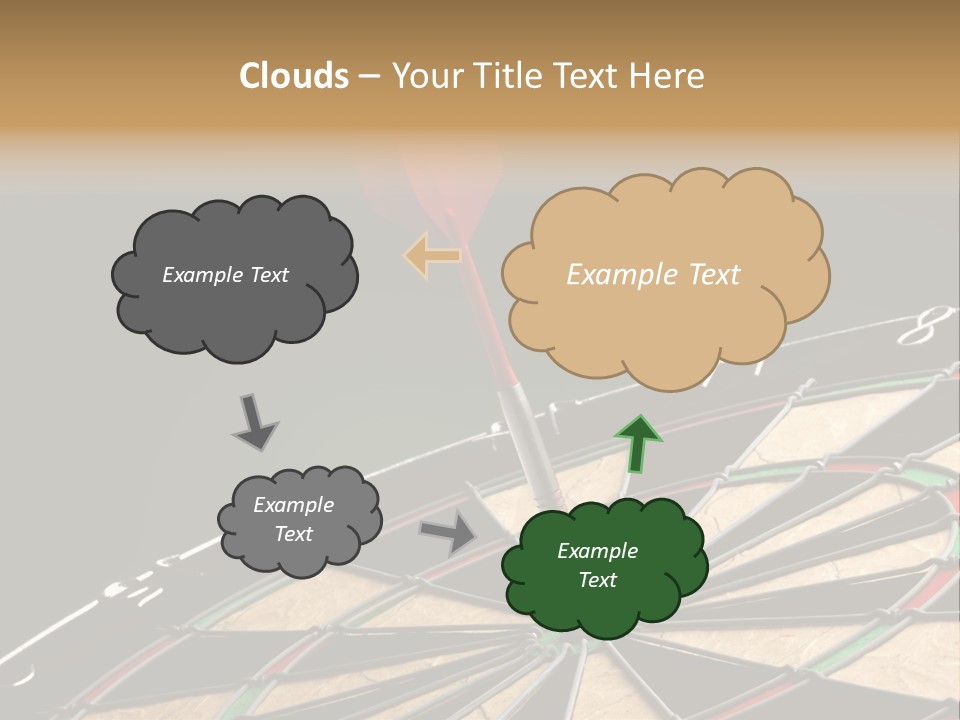 Mark Circle Closeup PowerPoint Template