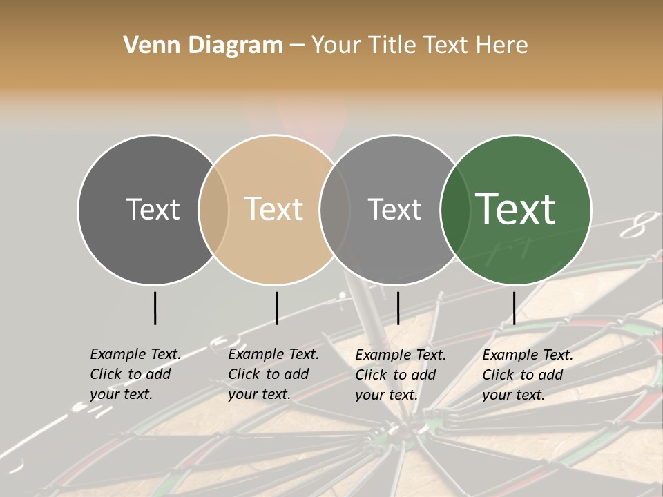 Mark Circle Closeup PowerPoint Template