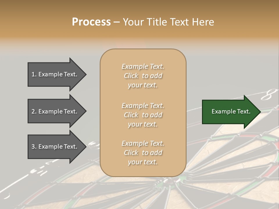 Mark Circle Closeup PowerPoint Template
