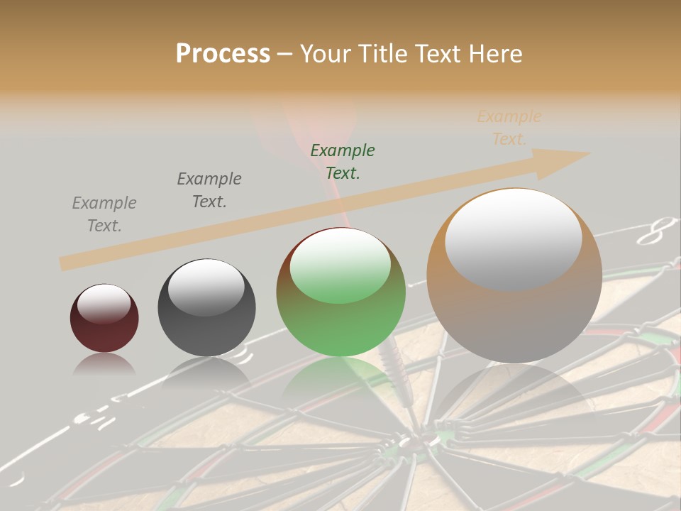 Mark Circle Closeup PowerPoint Template