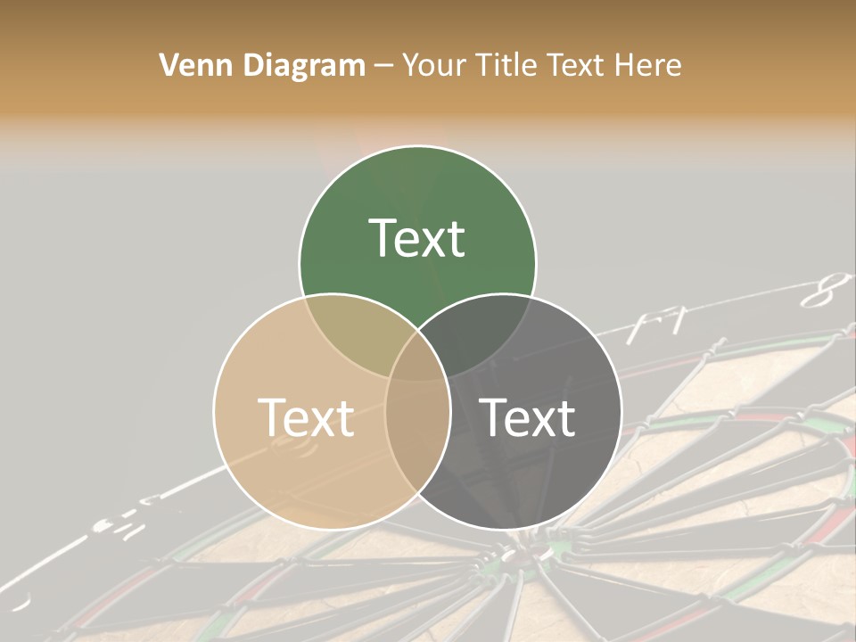 Mark Circle Closeup PowerPoint Template