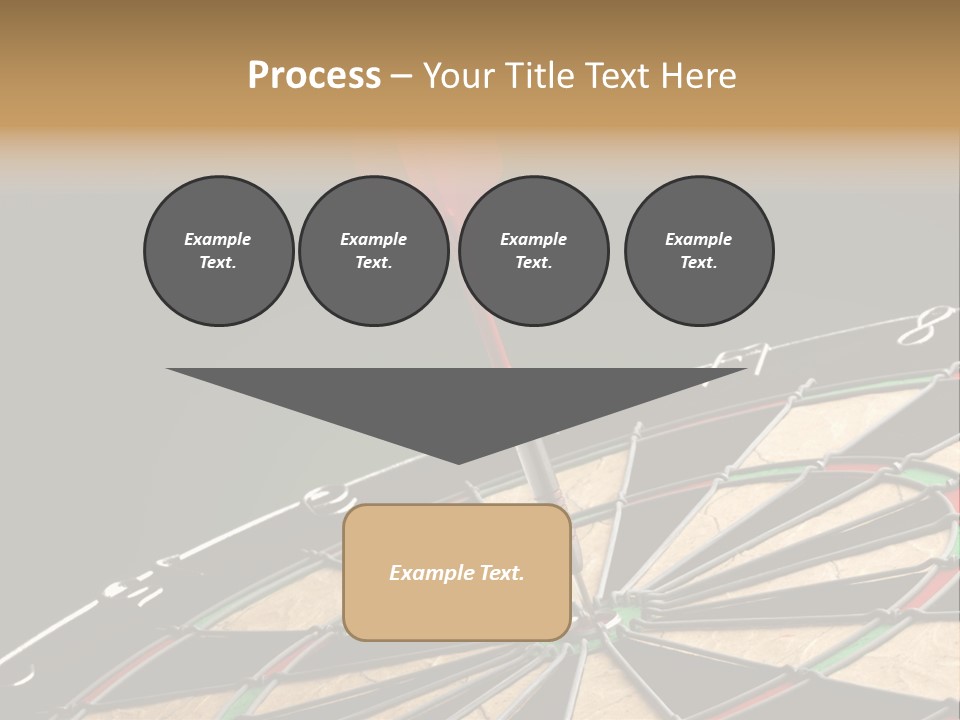 Mark Circle Closeup PowerPoint Template