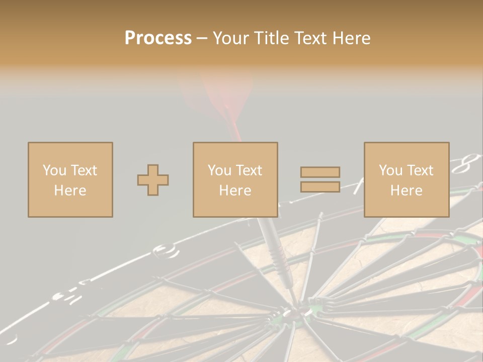 Mark Circle Closeup PowerPoint Template