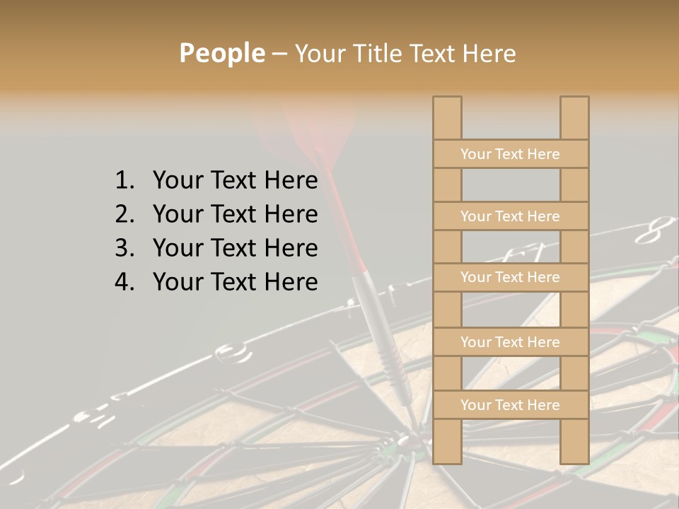 Mark Circle Closeup PowerPoint Template