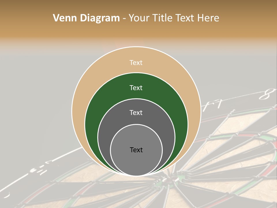 Mark Circle Closeup PowerPoint Template