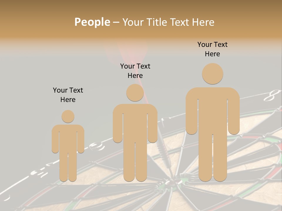 Mark Circle Closeup PowerPoint Template