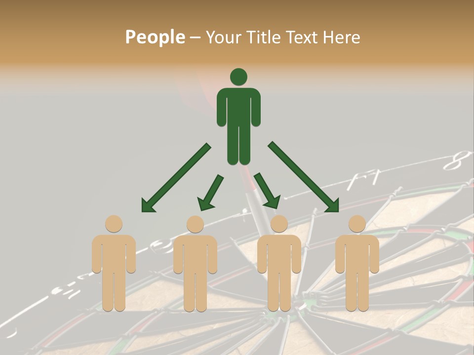 Mark Circle Closeup PowerPoint Template