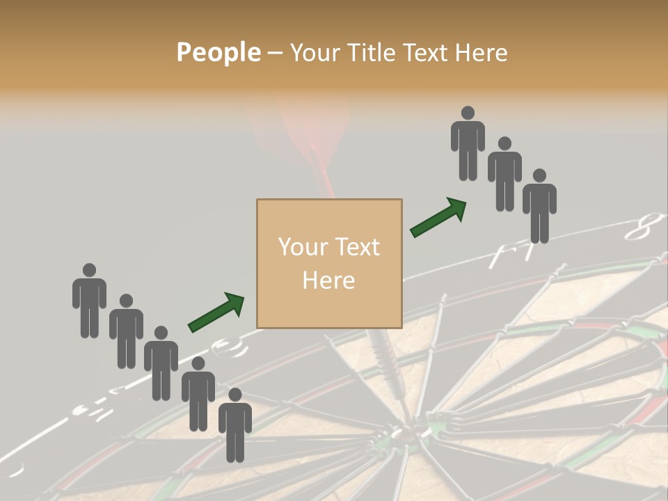 Mark Circle Closeup PowerPoint Template