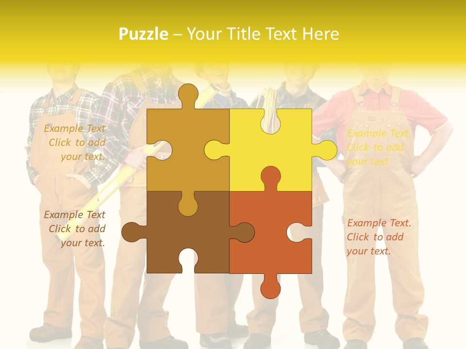 Labor Person Profession PowerPoint Template