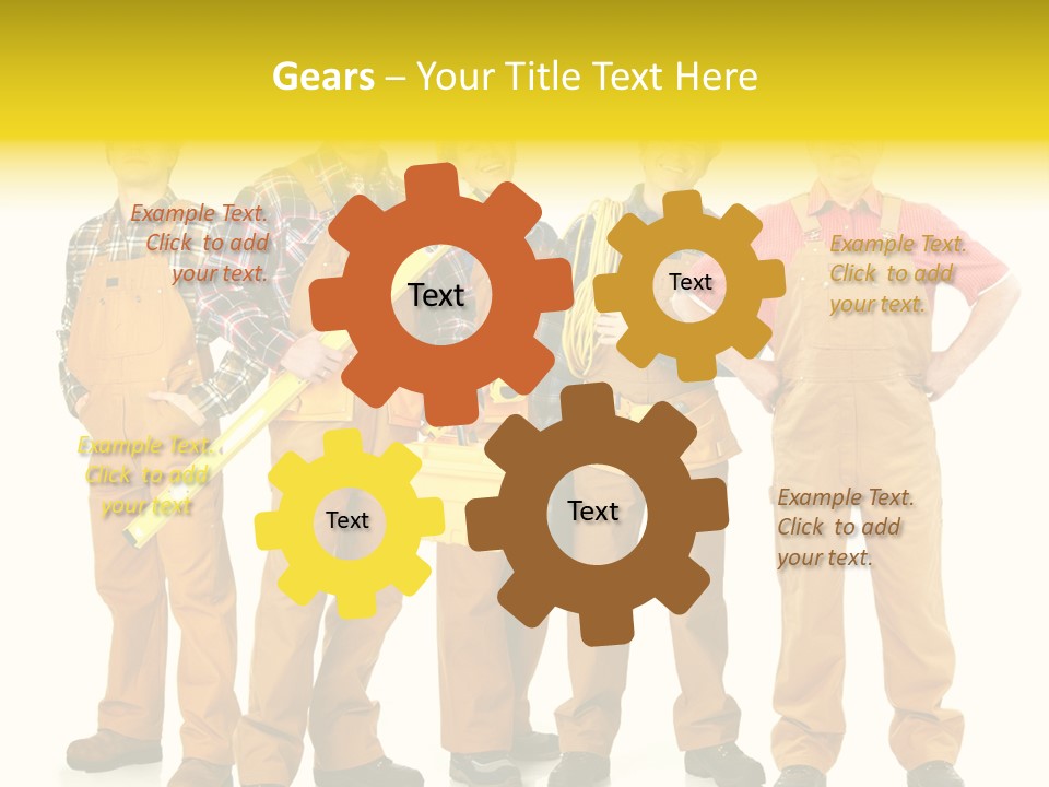 Labor Person Profession PowerPoint Template