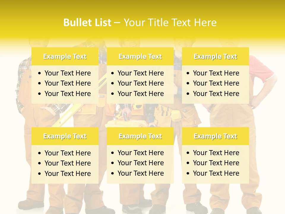 Labor Person Profession PowerPoint Template