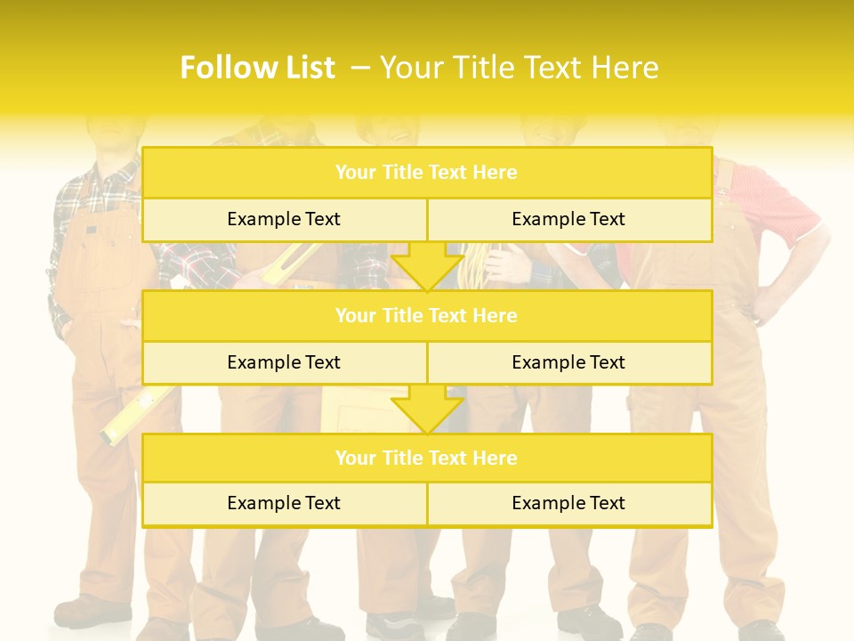 Labor Person Profession PowerPoint Template