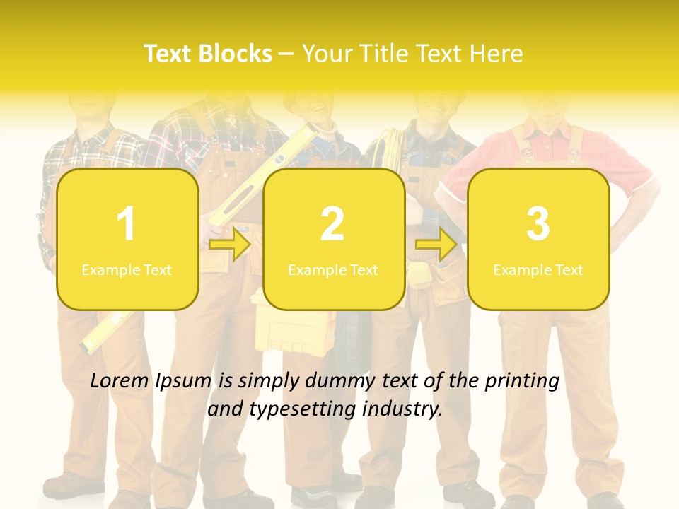 Labor Person Profession PowerPoint Template