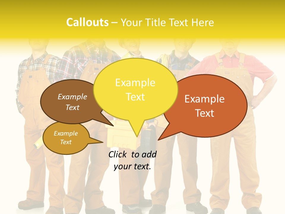 Labor Person Profession PowerPoint Template