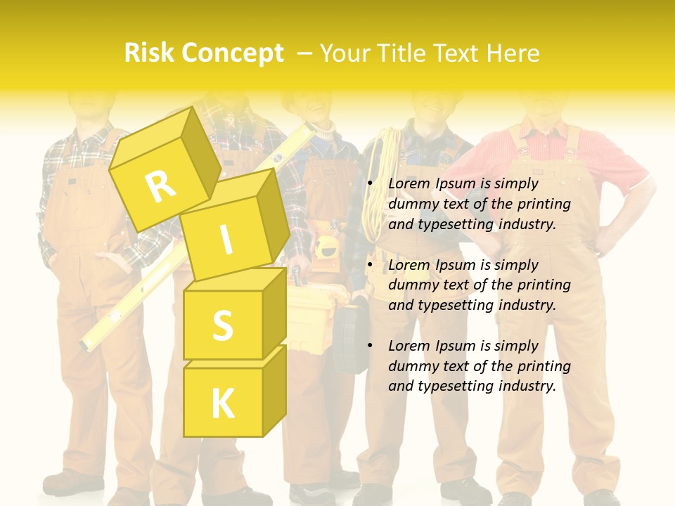 Labor Person Profession PowerPoint Template