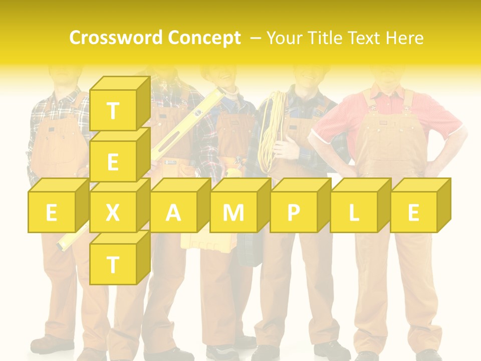 Labor Person Profession PowerPoint Template