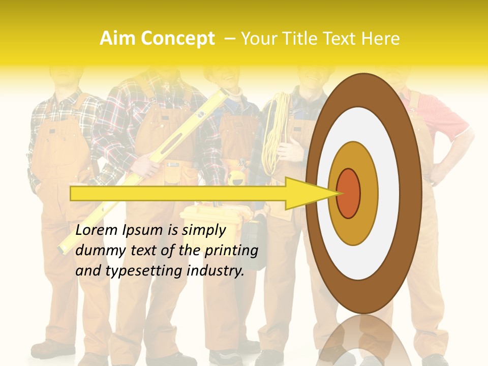 Labor Person Profession PowerPoint Template