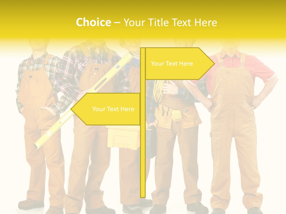 Labor Person Profession PowerPoint Template