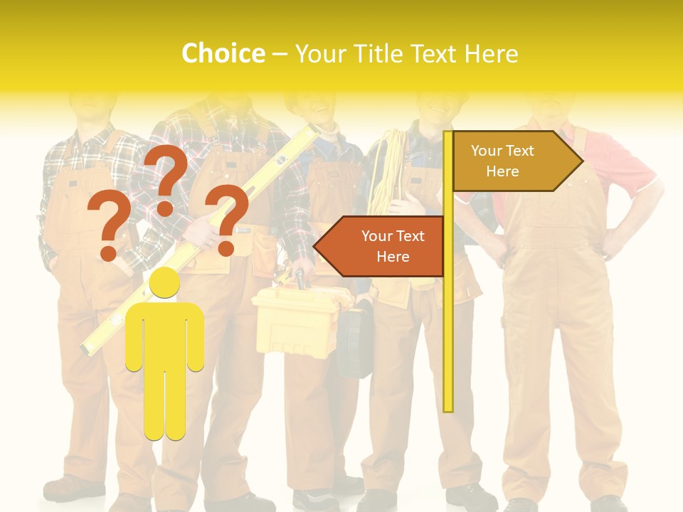 Labor Person Profession PowerPoint Template