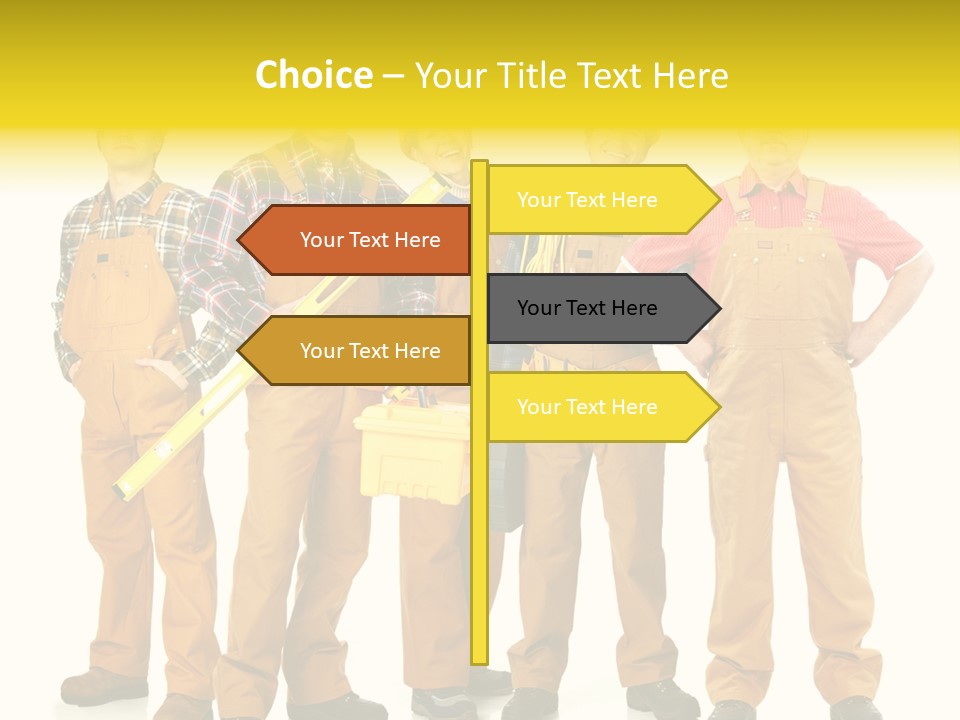 Labor Person Profession PowerPoint Template