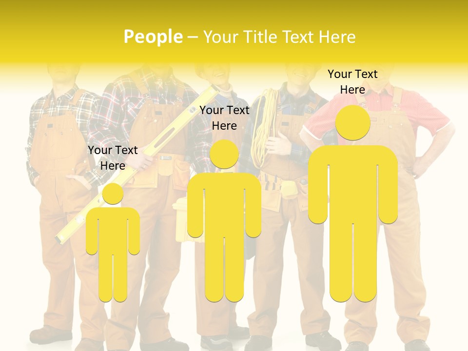 Labor Person Profession PowerPoint Template