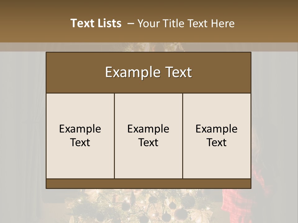 Glow Classic Touch PowerPoint Template