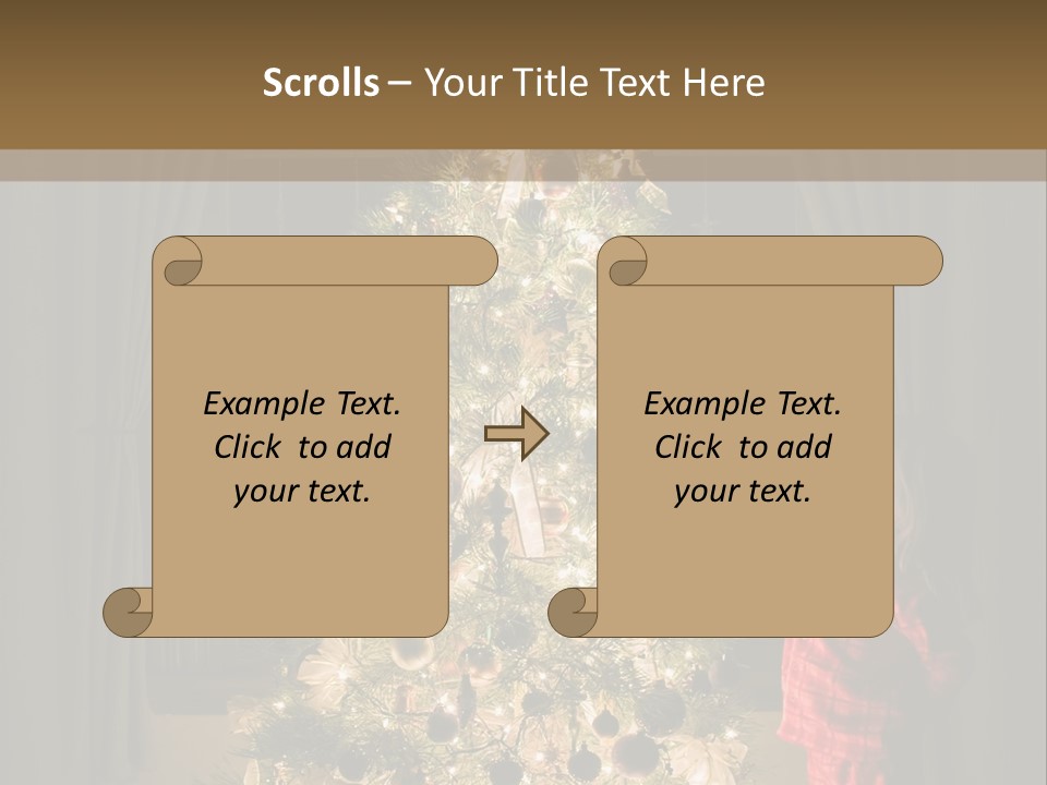 Glow Classic Touch PowerPoint Template