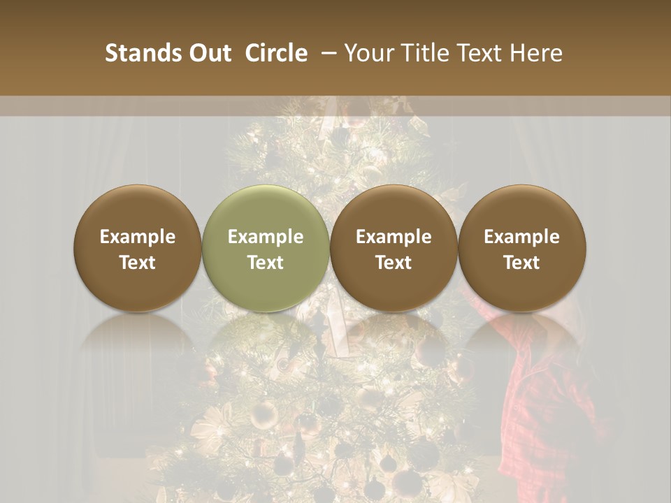 Glow Classic Touch PowerPoint Template
