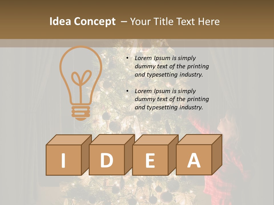 Glow Classic Touch PowerPoint Template