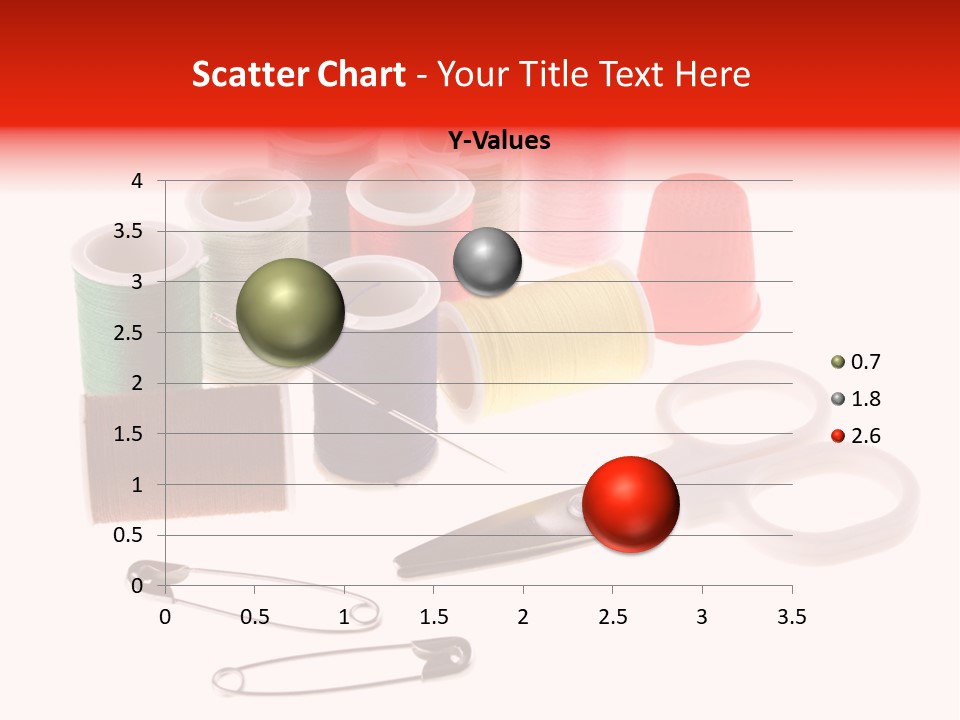 White Reed Handwork PowerPoint Template