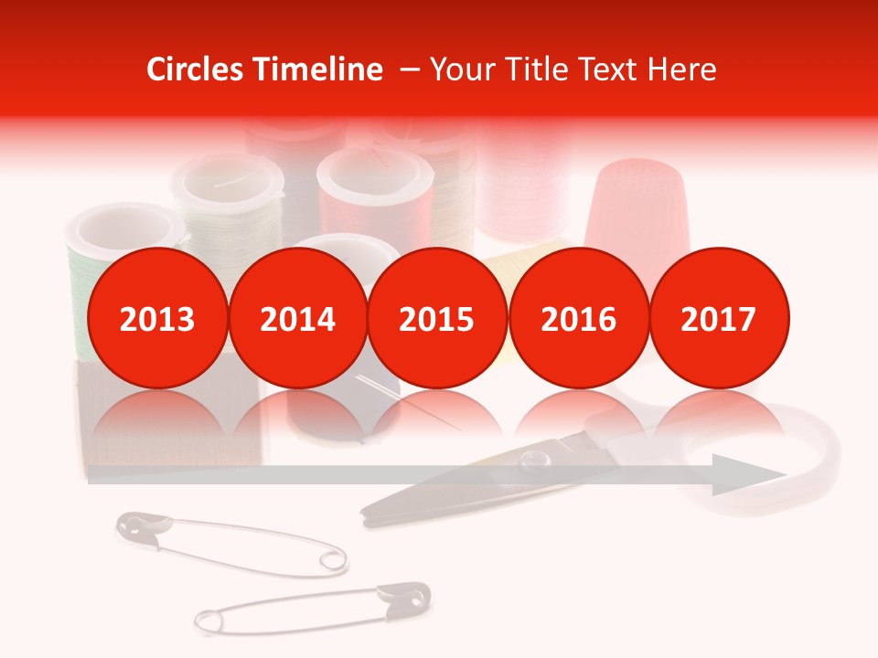 White Reed Handwork PowerPoint Template