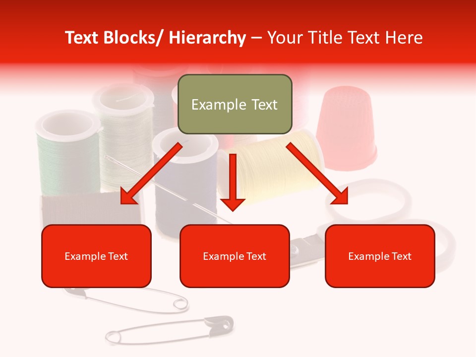 White Reed Handwork PowerPoint Template