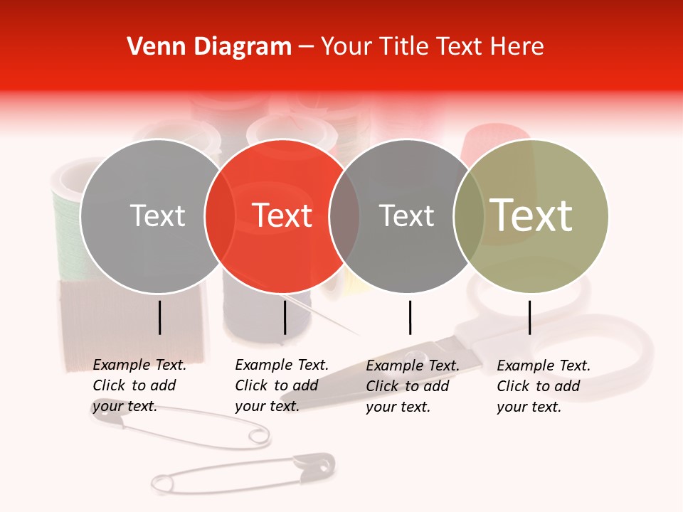 White Reed Handwork PowerPoint Template