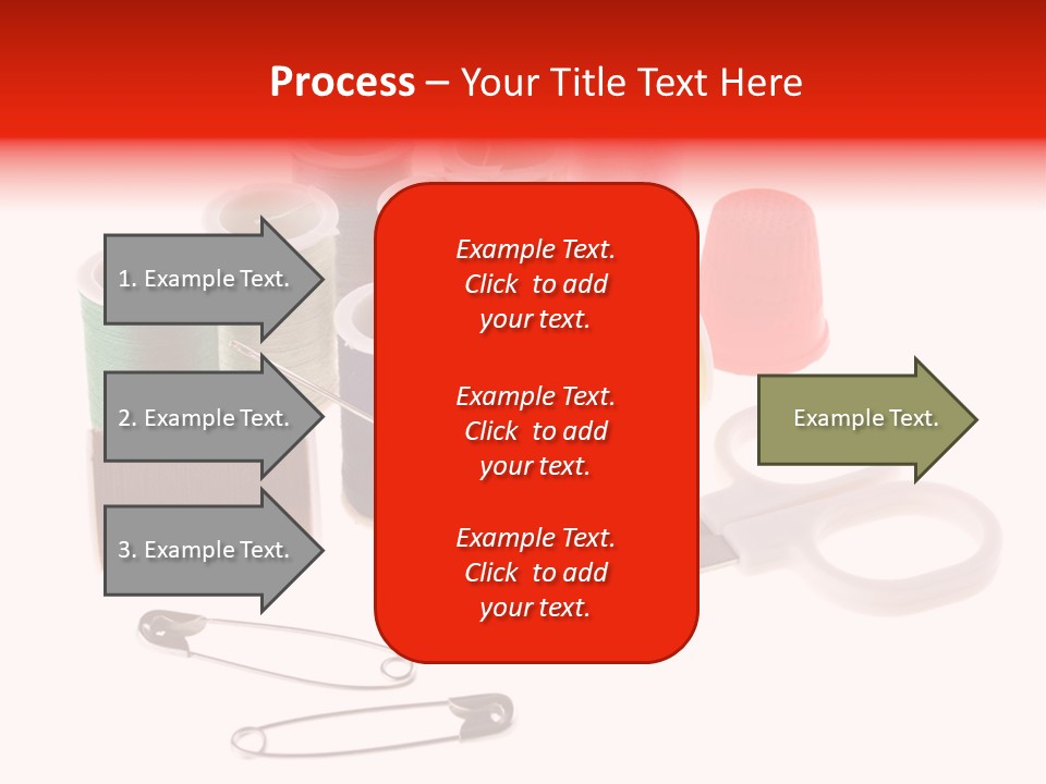 White Reed Handwork PowerPoint Template
