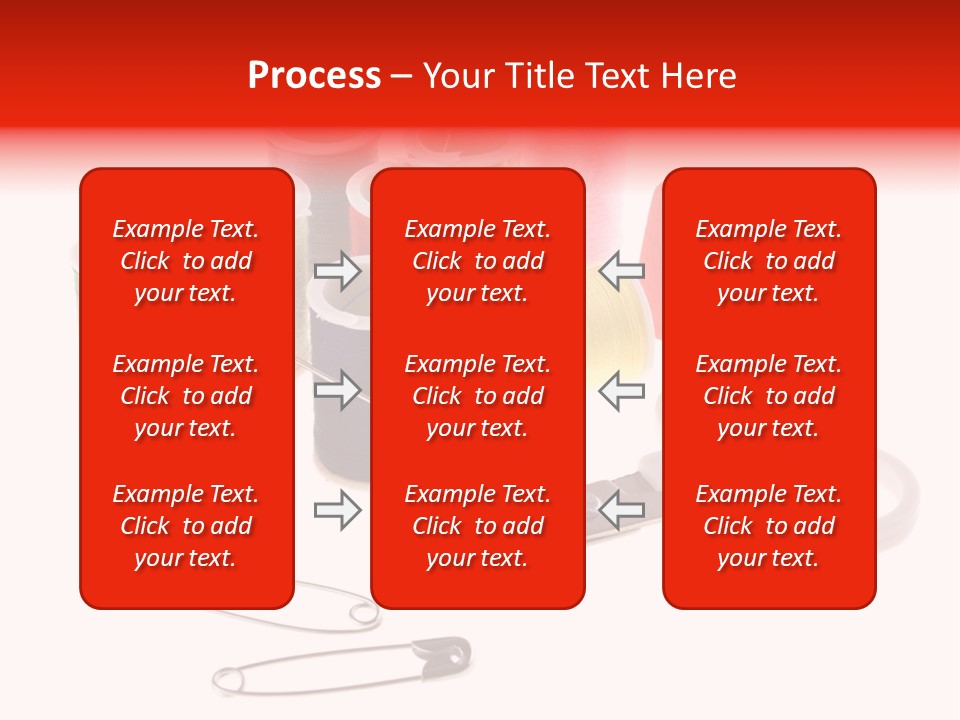 White Reed Handwork PowerPoint Template