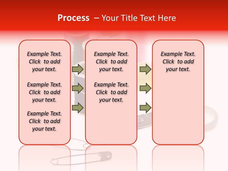 White Reed Handwork PowerPoint Template