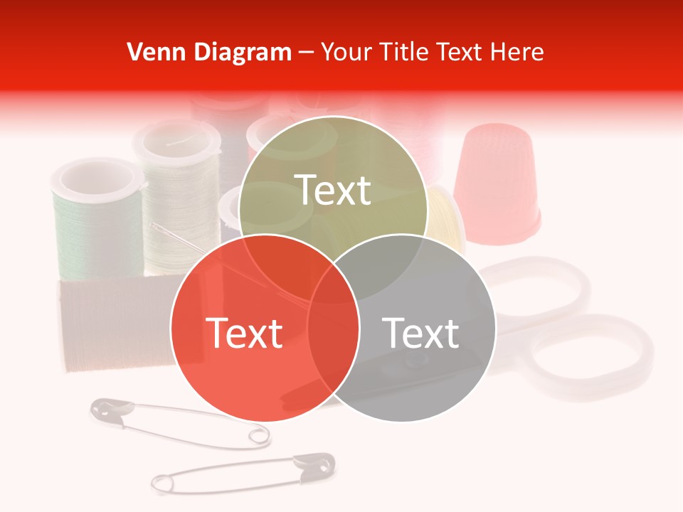 White Reed Handwork PowerPoint Template