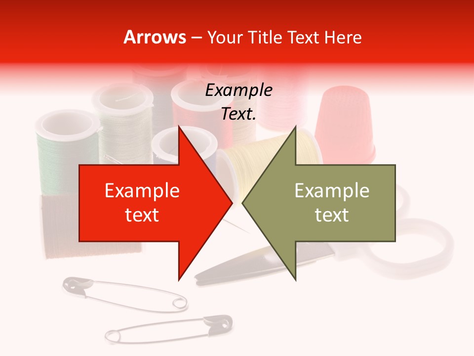 White Reed Handwork PowerPoint Template