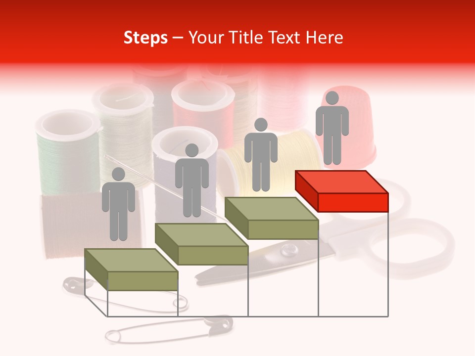 White Reed Handwork PowerPoint Template