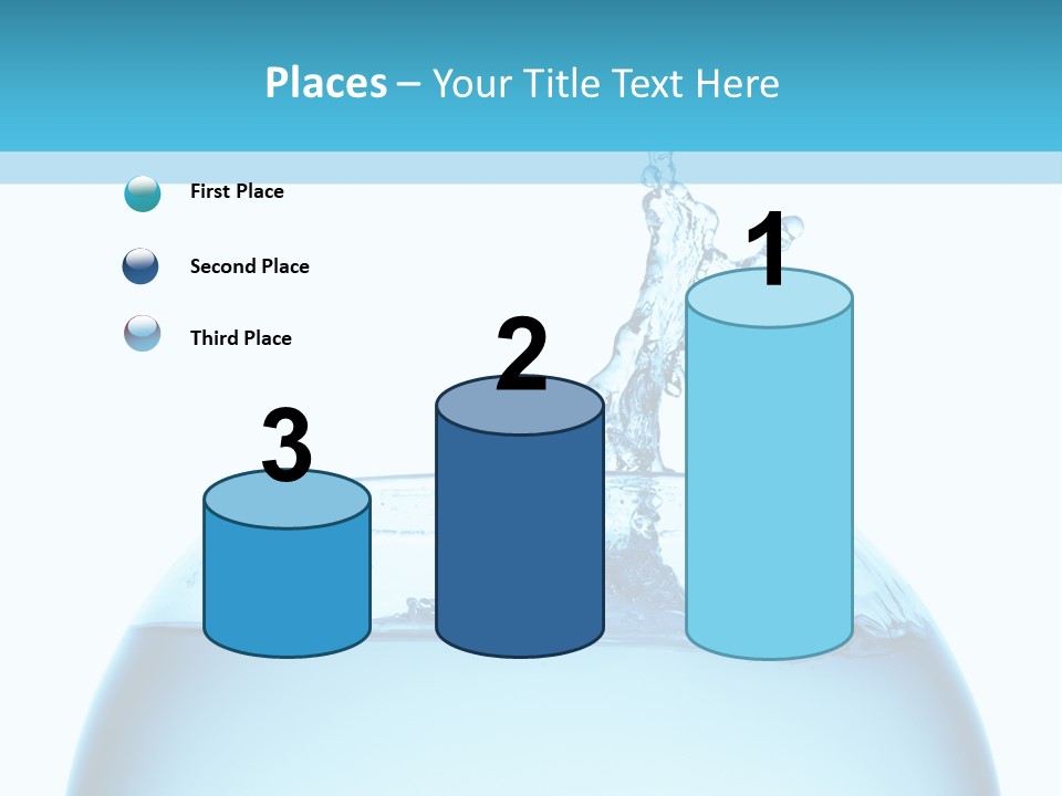 Concept Splash Swim PowerPoint Template