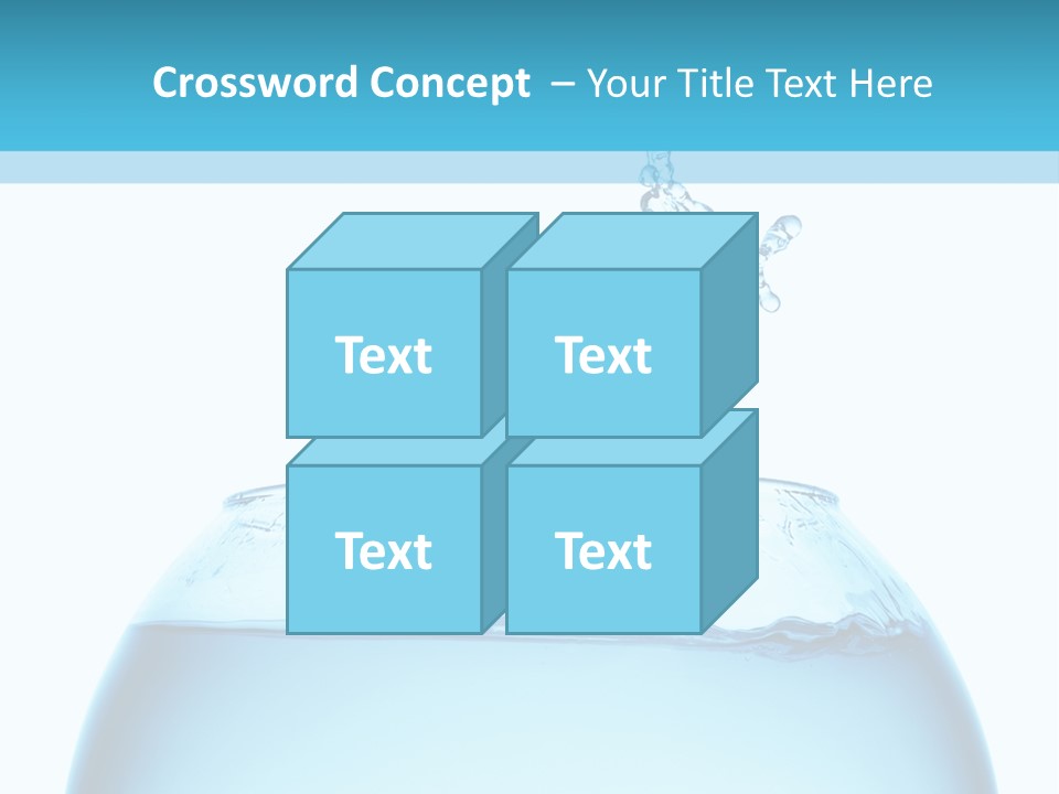 Concept Splash Swim PowerPoint Template