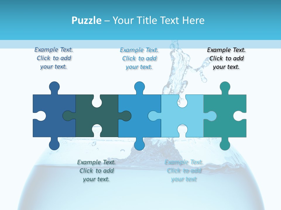 Concept Splash Swim PowerPoint Template