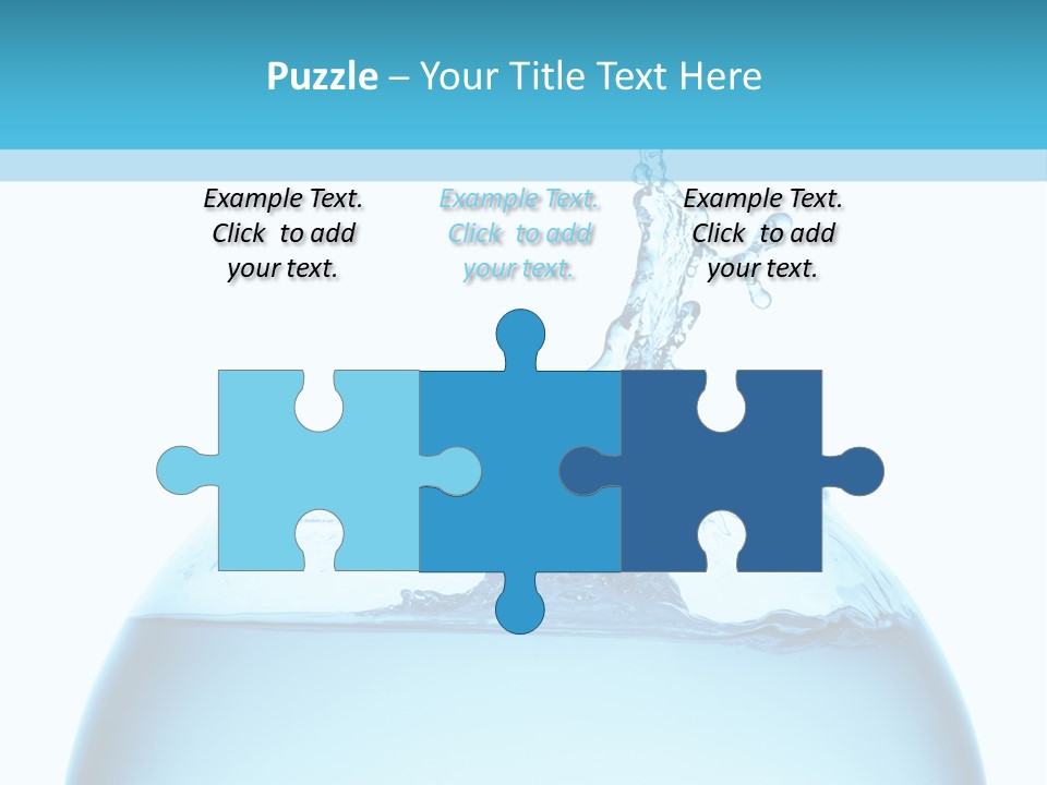 Concept Splash Swim PowerPoint Template