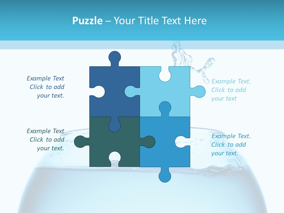 Concept Splash Swim PowerPoint Template