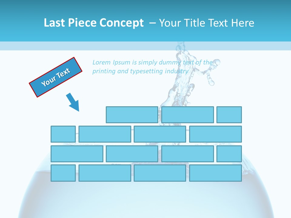 Concept Splash Swim PowerPoint Template