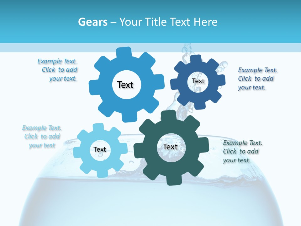 Concept Splash Swim PowerPoint Template